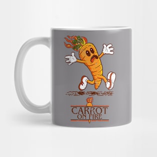 Carrot on Fire. Mug